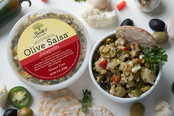Beckis Jalapeno Mediterranean Olive Salsa